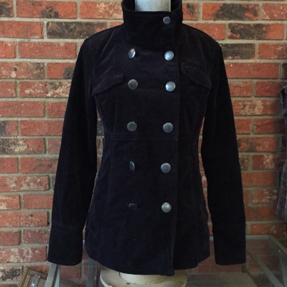Calvin Klein Turtleneck Pea Coat - Picture 1 of 8